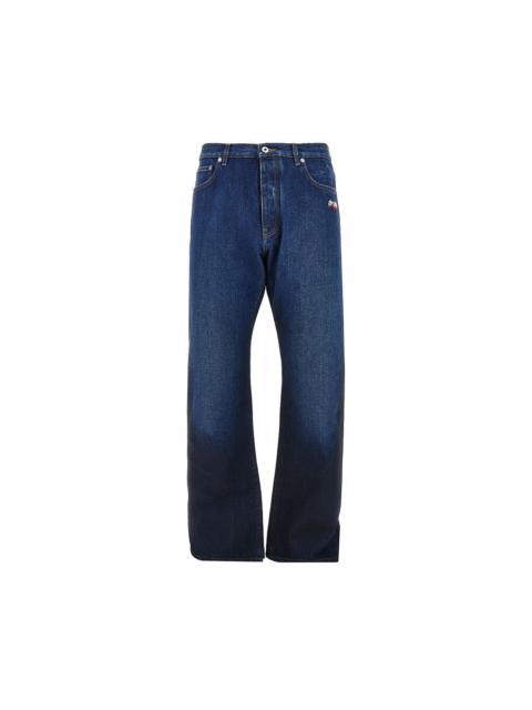 Off-White 'SPRAY DIAG' RELAXED FIT JEANS