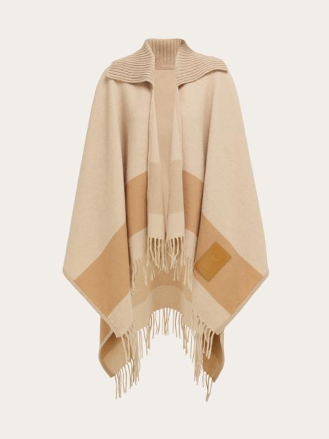 Fringed cape