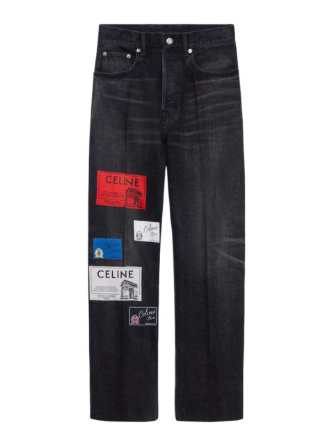 CELINE Celine Men Boyfriend 001 Jeans In Cotton Denim