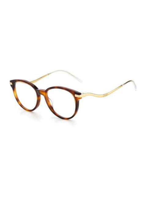 JIMMY CHOO Jimmy Choo Ladies Brown Cat Eye Eyeglass Frames JC280 008600