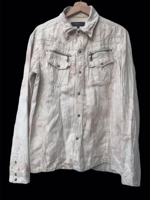 Other Designers Le Grande Bleu (L.G.B.) - In the Attic Homme Dirt Thrash Style Shirt