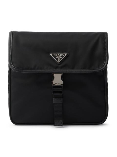 Prada Prada Men Re-Nylon And Saffiano Shoulder Bag
