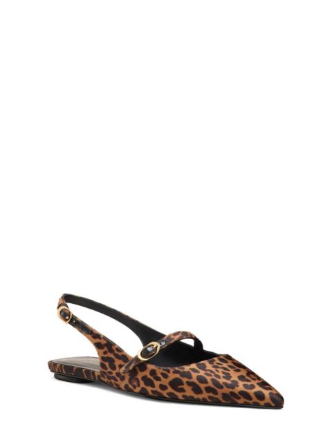 Stuart Weitzman Stuart Weitzman Emilia Mary Jane Slingback Flat in Classic at Nordstrom