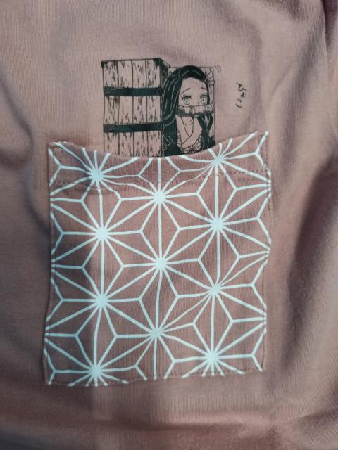 Other Designers Japanese Brand - Demon Slayer Japan Anime Single Pocket Tee Akira Eva Bleach