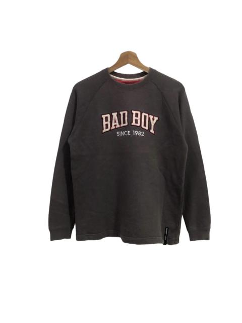 Other Designers Other - Bad Boy Since 1982 Embroidery Sweatshirt Crewneck