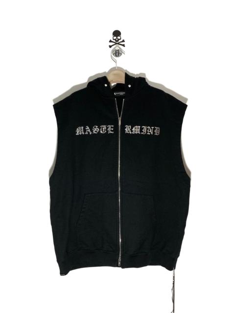MASTERMIND WORLD Mastermind World black sleeveless hoodie
