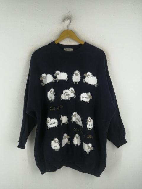 Other Designers Tokyo - CP Tokyo Sheeps All Around Loose Fit Sweatshirt