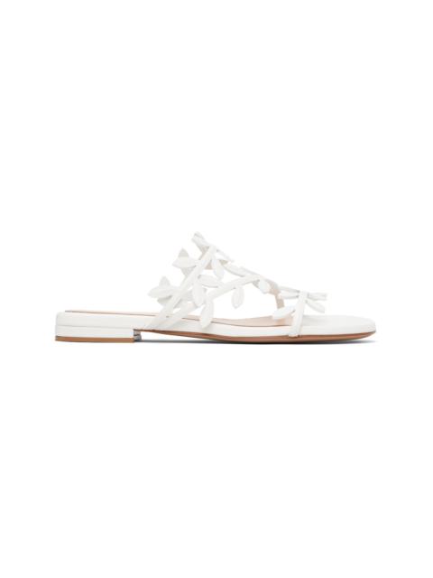 Gianvito Rossi White Flavia Sandals