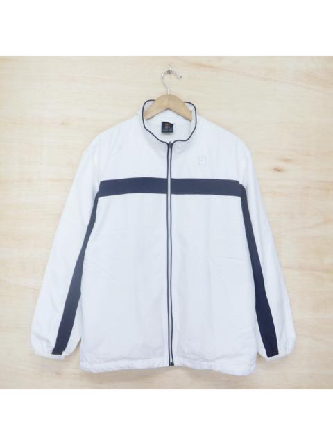 Nike Vintage 90s NIKE Tennis Challenge Court Mini Logo Emboidered Bomber Windbreaker Jacket