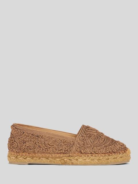 Etro ESPADRILLES WITH PAISLEY EMBROIDERY