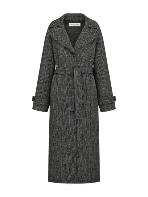 COAT WITH BELT