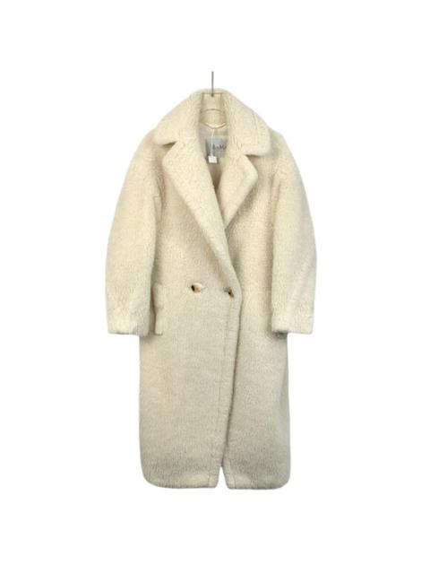 Other Designers MaxMara Teddy Series Beige Double-Breasted Wool Coat