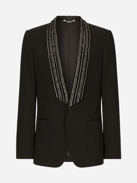 Stone Island 443Q2 MICROFELT RIPSTOP COVER WITH PRIMALOFT