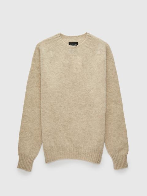 HOWLIN' "Birth of the Cool" Wool Sweater in Cosmic Latte
