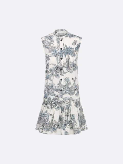 Dior Dioriviera Straight Ruffled Dress