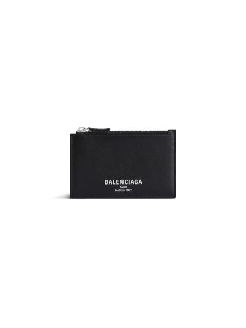 Men's Credit Long Coin And Card Holder  in Black