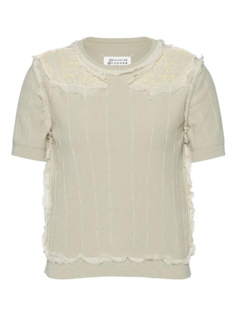 Maison Margiela Maison Margiela Women Top With Frayed Edges