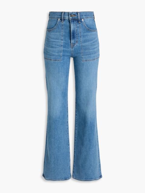 VERONICA BEARD Crosbie high-rise wide-leg jeans