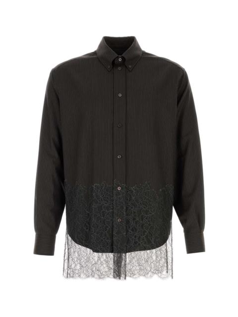 FENDI Embroidered Wool Shirt