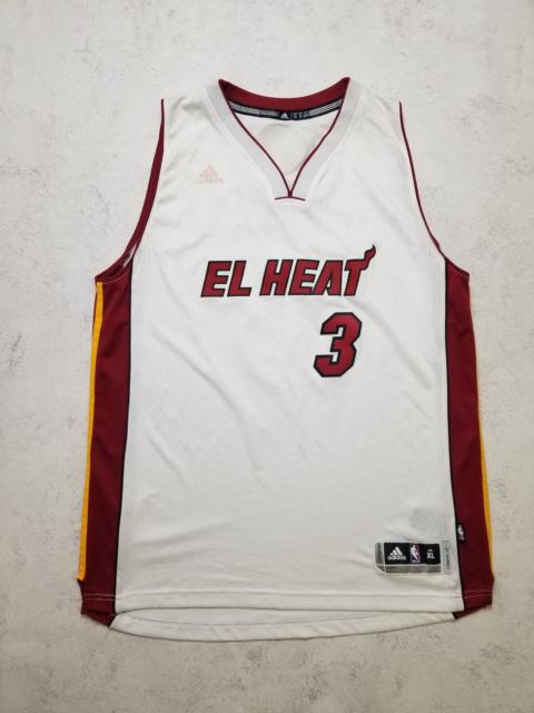 adidas Adidas Miami Heat Dwyane Wade #3 Latin Nights Home Jersey