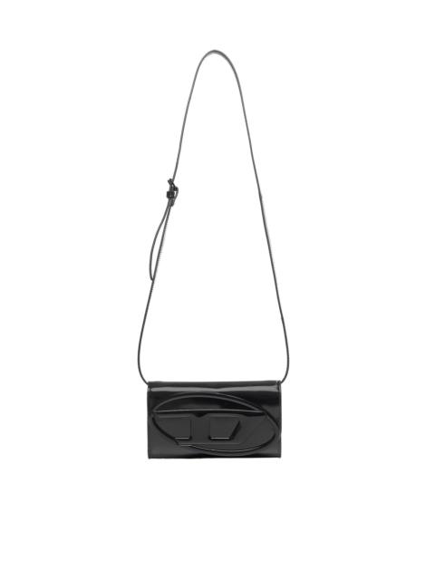 Diesel 1DR patent leather wallet bag