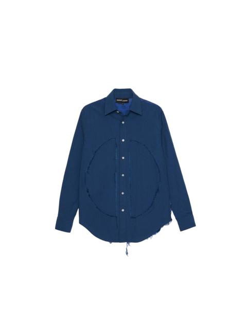 EDWARD CUMING Edward Cuming Classic Lung Window Shirt Navy