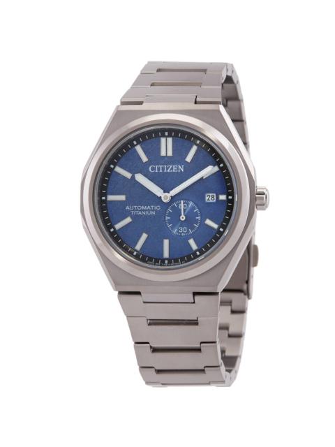 Other Designers Citizen Zenshin Automatic Blue Dial Men's Watch NJ0180-80L