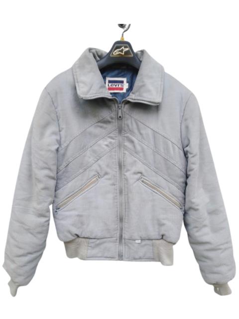 Other Designers Vintage - Vintage 80's Levi's Coudroy Bomber Jacket Talon Zipper