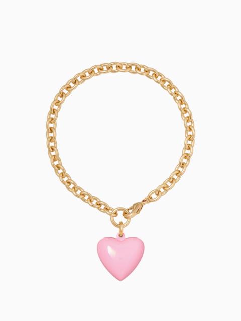 LoveShackFancy Roxanne Assoulin The Mini Happy Heart Bracelet