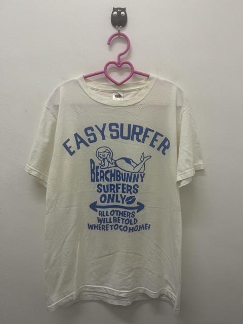 Other Designers Rare Vintage EASY SURFER Beach Bunny Surfers Only Tee