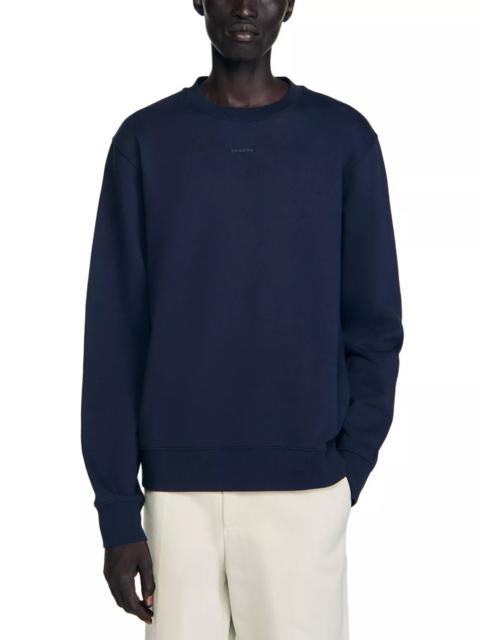 Sandro Regular Fit Sandro Logo Sweatshirt