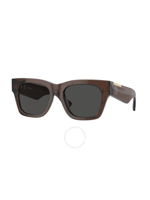 Burberry Burberry Dark Grey Square Ladies Sunglasses BE4424 411687 52