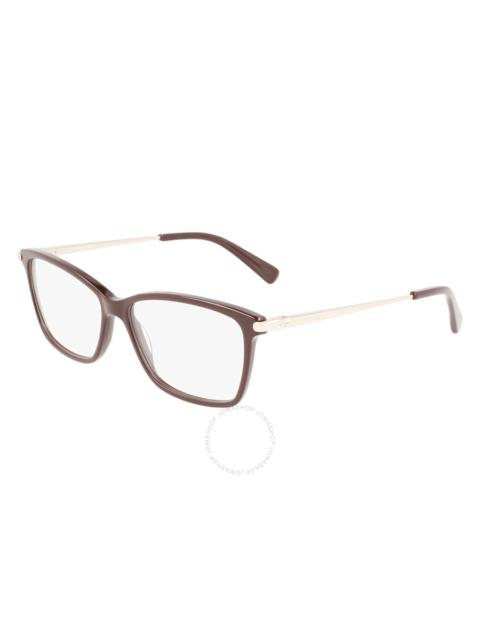 Longchamp Longchamp Demo Rectangular Ladies Eyeglasses LO2621 204 53