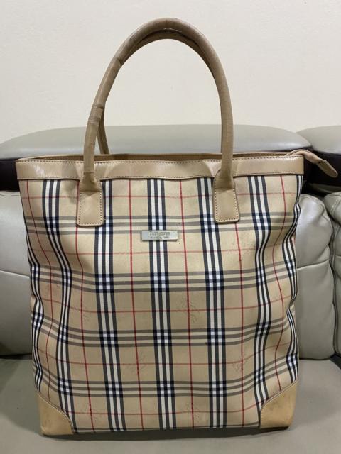 Burberry Authentic Vintage Burberry’s Nova Check Tote Bag