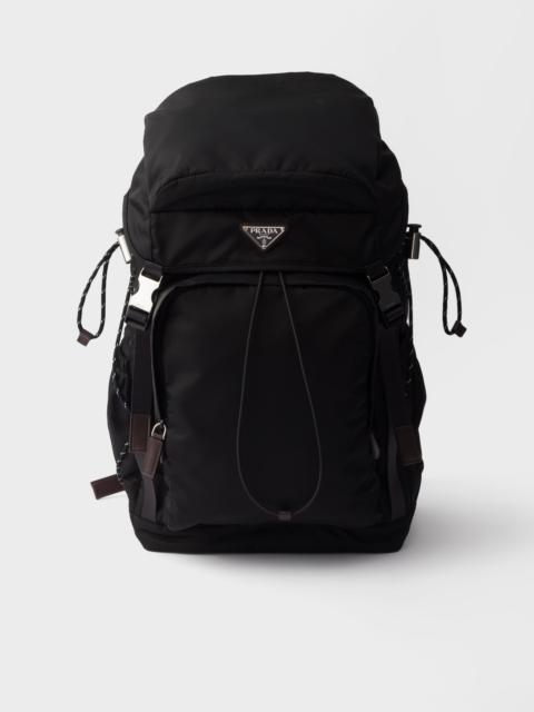 Prada Re-Nylon and leather backpack