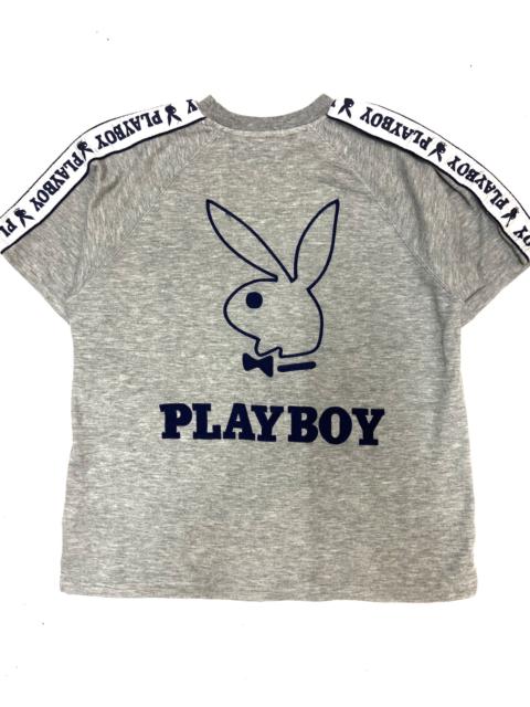 Other Designers Playboy - Playboy Big Logo Side Tape Tees Size Medium