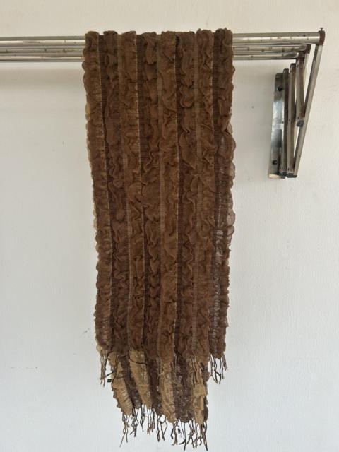 Other Designers Other - Chercheur Scarf Muffler Brown