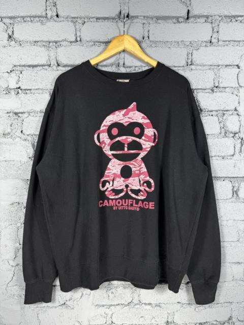 Vintage UITTG baby Camouflage Big Logo Sweatshirt
