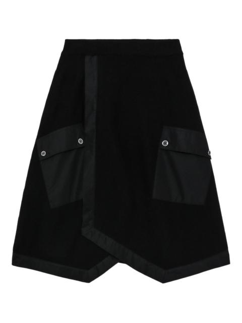 3.1 Phillip Lim asymmetric-design midi skirt