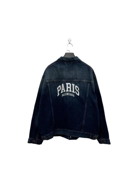 BALENCIAGA Balenciaga Paris Exclusive Denim Jacket