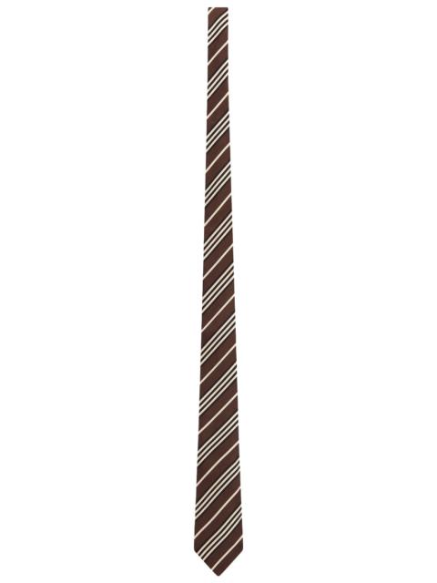 SAINT LAURENT Saint Laurent Men Striped Silk Tie