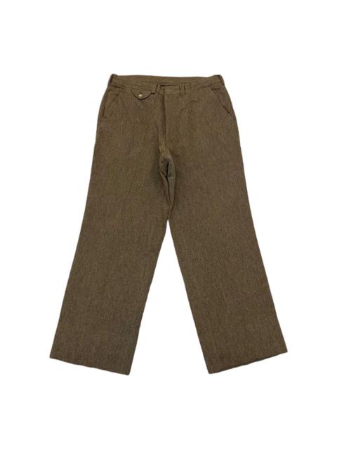 🔥NANAMICA THE NORTH FACE HERRINGBONE WOOL TROUSERS PANTS