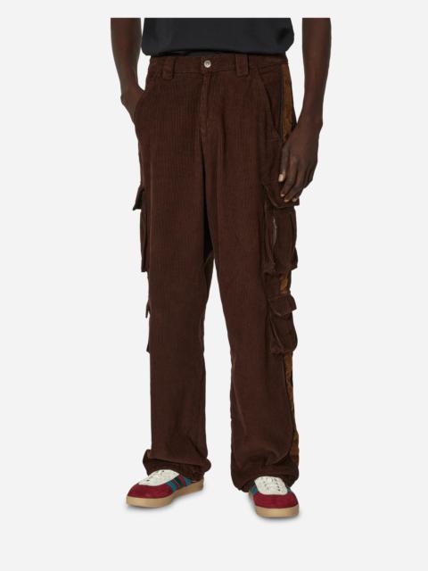 Ahluwalia Iniquity Cargo Trousers Brown