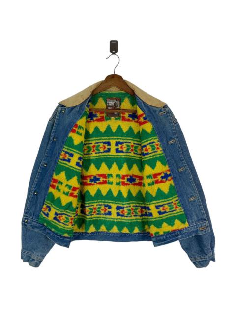 VINTAGE BIG JOHN DENIM TRUCKER JACKET
