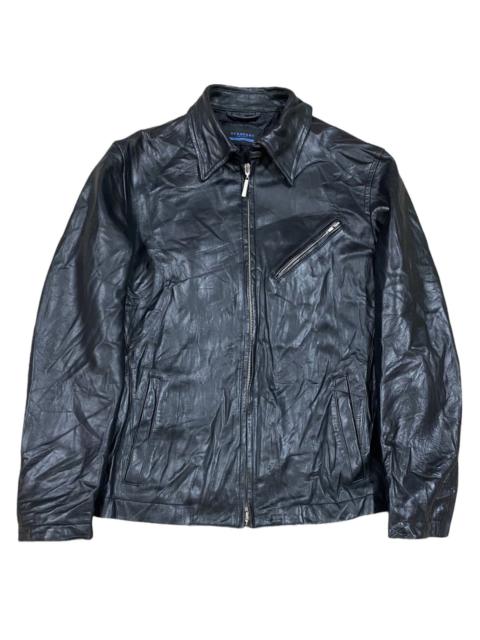 Burberry Authentic🔥Burberry Blue Label Soft Leather Bikers Jacket