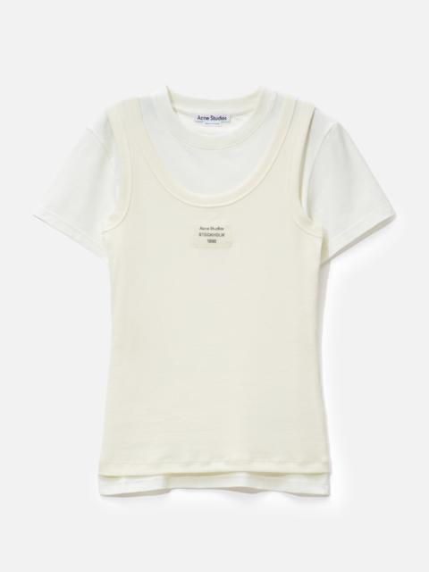 Acne Studios LAYERED T-SHIRT