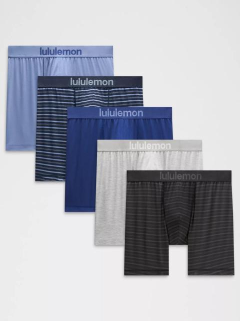 lululemon Always In Motion Boxer Brief 5" *5 Pack