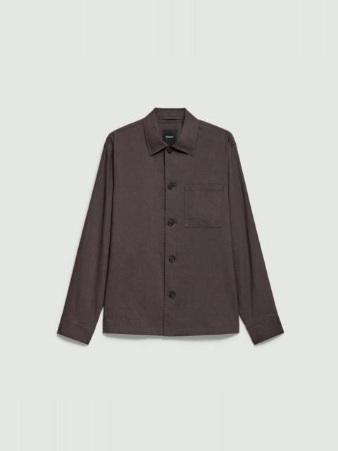 Theory Overshirt in Good Linen