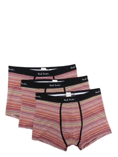 Paul Smith Paul Smith Men Signature Stripe Cotton Trunks - 3Pack
