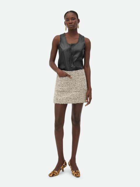 Bottega Veneta Wool Boucle Skirt